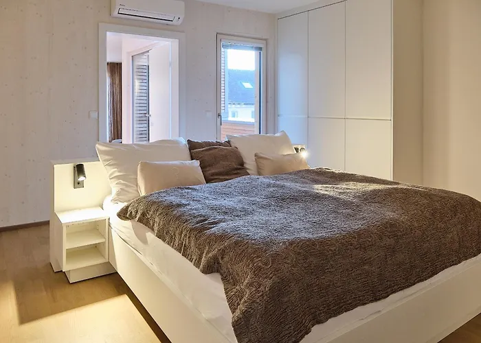 דירה Haus Fuenf Mit 2 Und Studio-loft Mit Terrasse מלק